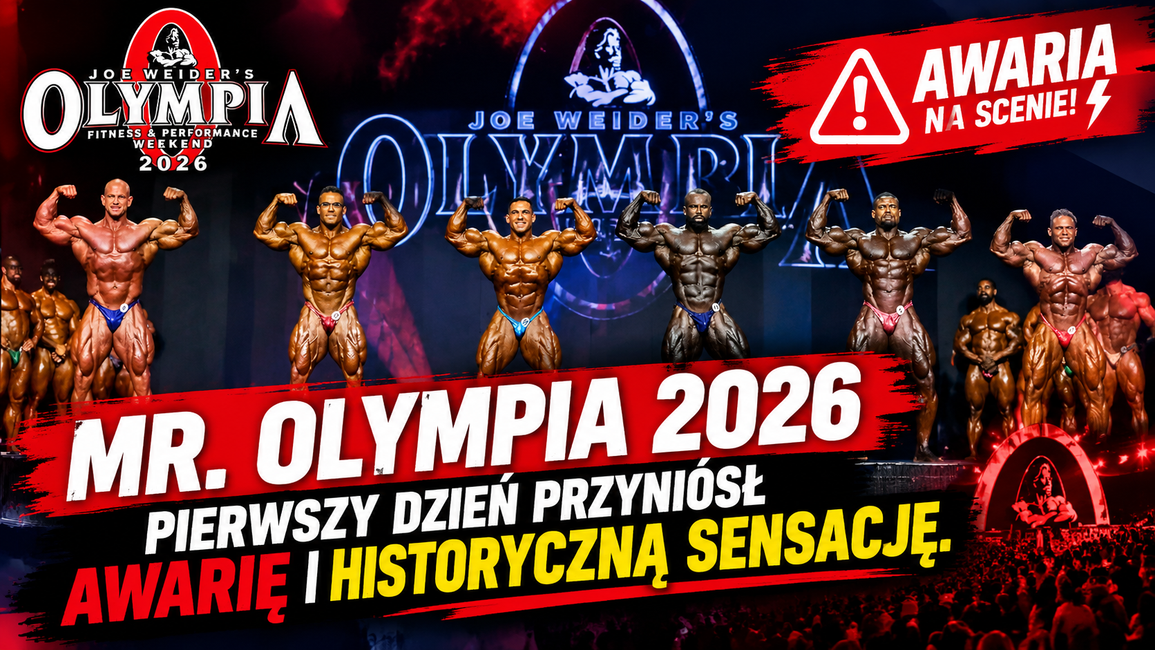 Scena zawodów Mr. Olympia 2026