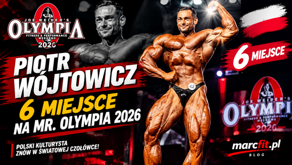 Piotr Wójtowicz podczas występu na Mr. Olympia 2026 w kategorii Classic Physique
